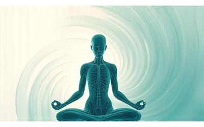Illustration of a person feeling energized and clear-headed, with symbols of vitality and balance, representing an anti-inflammatory eating plan.