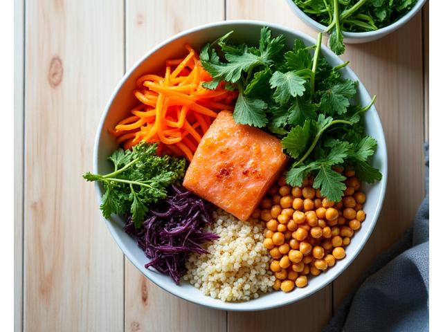 Vibrant bowl of nutritious food, symbolizing functional nutrition
